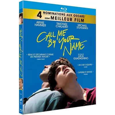 Call Me By Your Name Blu-Ray New • $25.07