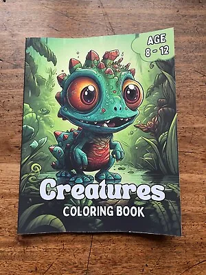 Creatures Coloring Book By Garolin Brown (Paperback 2023) • £5.50