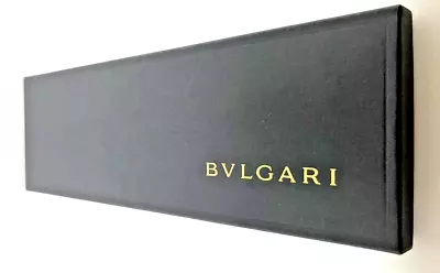 New Bvlgari Tie Kanji Dark Blue 100％Silk Luxury .Sevenfold Tie. Sette Pieghe • $110