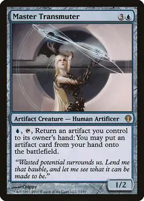 Master Transmuter Archenemy HEAVILY PLD Artifact Blue Rare MAGIC CARD ABUGames • $2.39