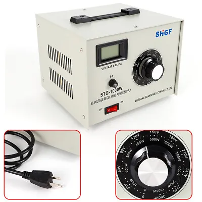 0-300V STG-1000W Variac Autotransformer Voltage Regulator Power Supply 110V AC! • $110