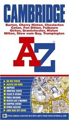 Cambridge Street Atlas (A-Z Street Atlas S.) By Geographers' A-Z Map C Paperback • £3.49