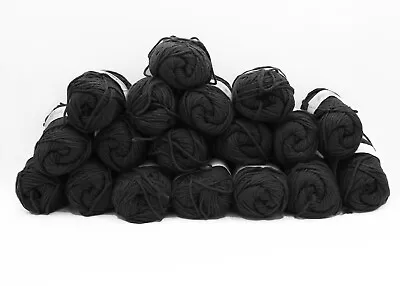 18 Skeins Vintage Rowan Designer Collection D.K. Handknit Cotton - Charcoal • $40