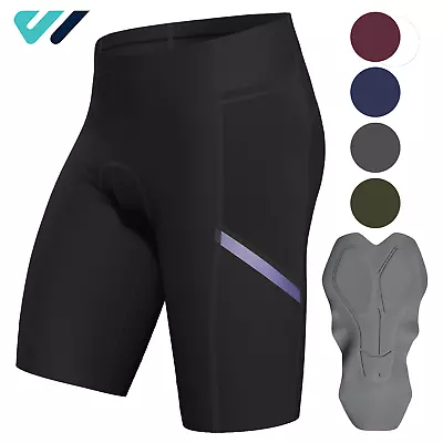 Wulibike Men's Bicycle Shorts Padded Cycling Shorts Quick Dry With Pockets • $32.90