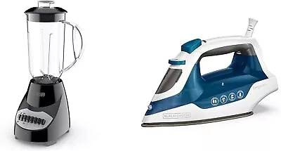 Blenderwith Stainless Steel Blades Black Easy Steam Compact Iron • $45.05