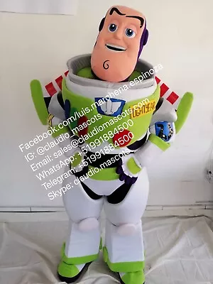 Buzz Lightyear Mascot Toy Story Costume Cosplay Halloween Claudio MASCOTS • $299.99