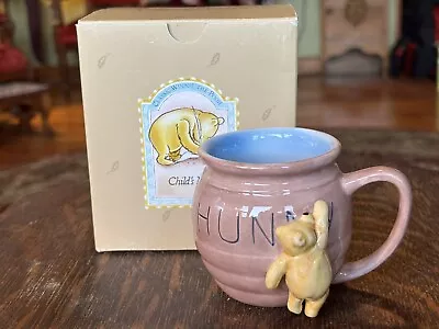 Classic Disney Winnie The Pooh Charpente Hunny Pot Child’s Mug W/Box 65030 • $12.99