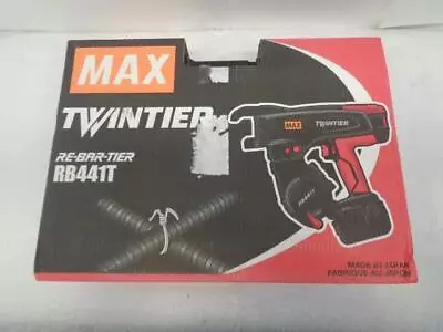 MAX TWINTIER RB441T RE-BAR-TIER GUN CORDLESS #7 X #7 NEW R17 • $2565.01