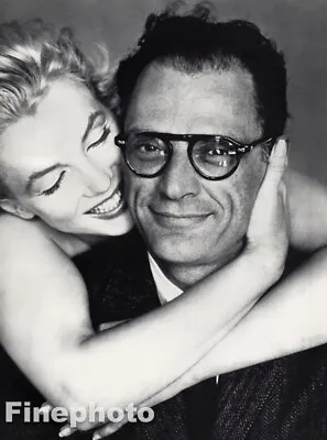 1958 Vintage MARILYN MONROE And ARTHUR MILLER Lovers By RICHARD AVEDON Photo Art • $478.24