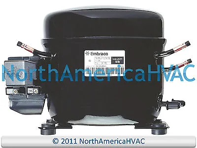 EMBRACO Refrigeration Compressor FF7.5HBK1 FF7.5HBK 1/5 HP R-134A R134A 115V • $214.50