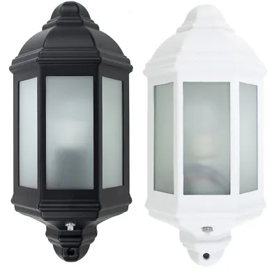 £22.99 • Buy Modern Outdoor Security Bulkhead Wall Light Dusk Dawn / PIR Motion Sensor Lamp