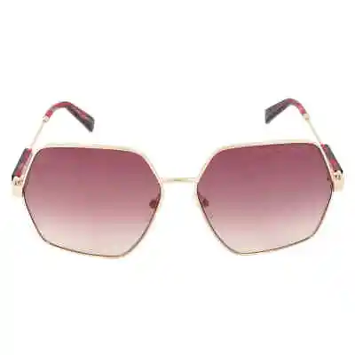 Marc Jacobs Burgundy Shaded Geometric Ladies Sunglasses MARC 575/S 0J5/3XG 59 • $50.39