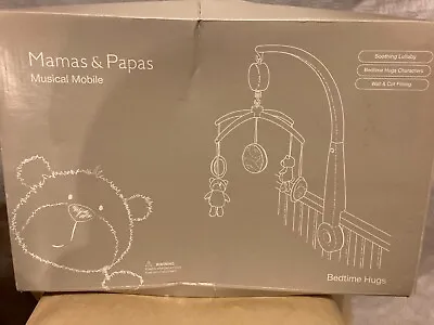 Mamas And Papas Musical Cot Crib Mobile Bedtime Hugs Theme • £25