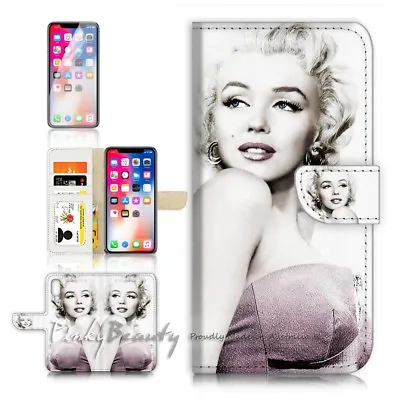 ( For IPhone XS MAX ) Wallet Case Cover P21616 Marilyn Monroe • $12.99