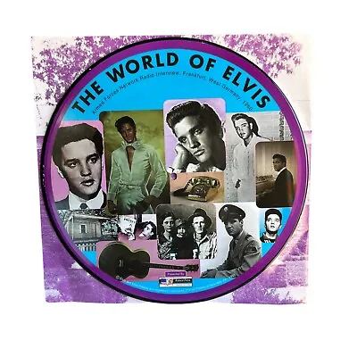 ELVIS PRESLEY - THE WORLD OF ELVIS Picture Disc New VINYL LP • $18.99