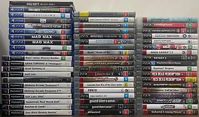 Ps2 - Ps3 - Ps4 Games *Choose Your Game* Free Postage • $9.95