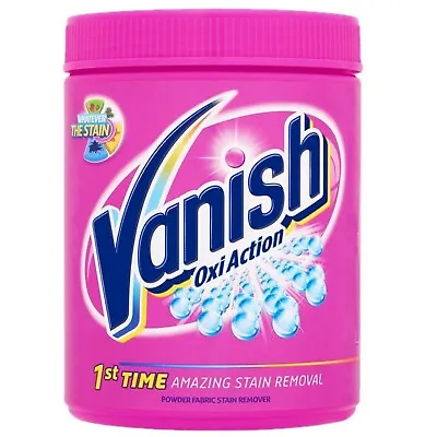 Vanish Oxi Action Colour Safe Powder Fabric Stain Remover 1kg • £8.99