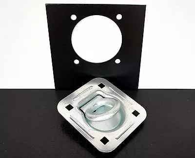 12 Recessed Floor D Rings W Backing Plate Toy Hauler Enclosed Trailer Tie Down • $119.99