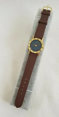 CARDINAL Colourful Opal Watch - Gold Tone Dial With Light Brown Leather Band • $85