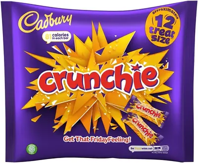 Cadbury Crunchie Treatsize Chocolate Bar 210 G • £12.09
