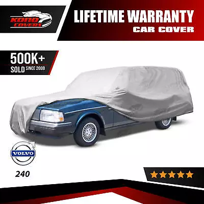 Volvo 240 Wagon 4 Layer Waterproof Car Cover 1990 1991 1992 1993 • $50.95