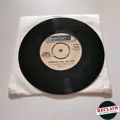 Sammy Davis Jr Someone Nice Like You 7  Vinyl Record Very Good Condition • £3.59