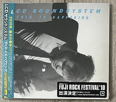 LCD Soundsystem This Is Happening SEALED Japan CD W Bonus Tracks OBI & Inserts • £14.85