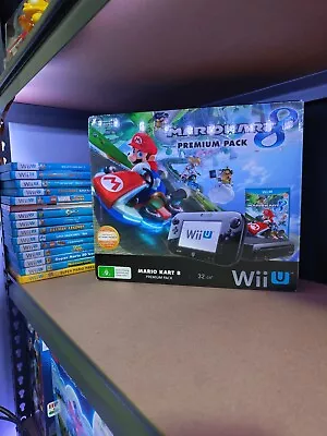 NINTENDO WII U GAME CONSOLE MARIO KART EDITION With 14 Games And Controller • $450