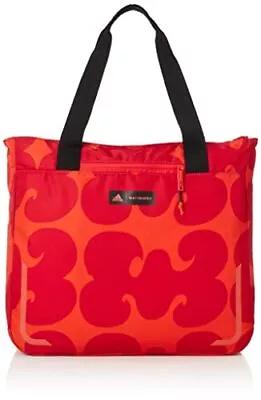 Adidas × Marimekko Collaboration Women's Tote Bag HM8389 Red Orange New JAPAN • $62.79