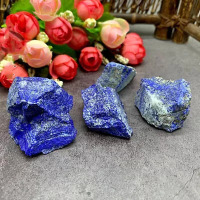 100g Natural Afghanistan Raw Lapis Lazuli Crystal Rough Gemstone Mineral Stone • $10.98