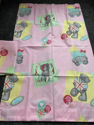 £7.50 • Buy Girls Pink Me To You / Tatty Teddy Bedroom Curtains 64 Inch X 51.5 Inch Drop