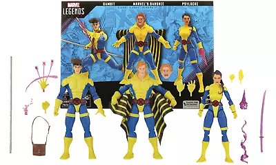 X-Men Marvel Legends 60th Anniversary Gambit Banshee And Psylocke 6-in 3 Pack • $84.99