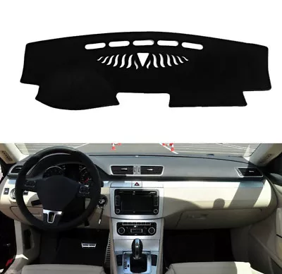 For Volkswagen CC 2009-16 Black Dashmat Dashboard Mat Dash Cover Sun Visor Pad • $17.99