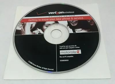 Verizon Motorola Q Welcome CD - ROM • $1.99