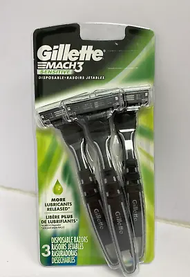 Gillette Mach 3 Disposable Razor Sensitive • $10