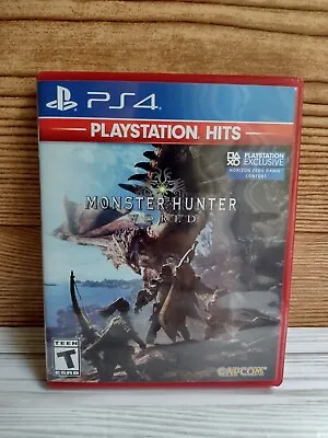 Monster Hunter World - Platinum Hits - Sony PlayStation 4 - PS4 • $9.98
