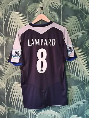 Chelsea 2004-05 Official Away Shirt Mens Medium - LAMPARD 8 • £19