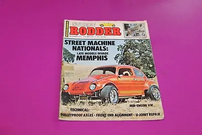 Nov 1973 Street Rodder Magazine. Street Machine Nationals. Mid-engine VW.  • $7