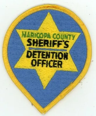 Arizona Az Maricopa County Sheriff Detention Officer Nice Shoulder Patch Police • $4.99