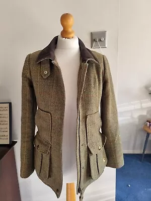 £100 • Buy Joules Field Coat - Tweed - Mr Toad Green - Size 6