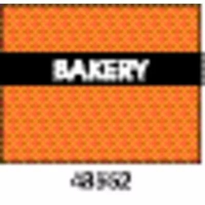 Monarch Orange Labels With Reversed Black Print  Bakery  For 1115 2-Line Pricing • $33.01