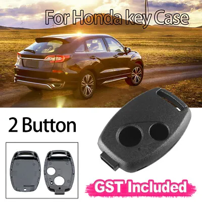 2 Button Key Shell Replacement For Honda Jazz Civic Accord Odyssey Remote Case • $5.14