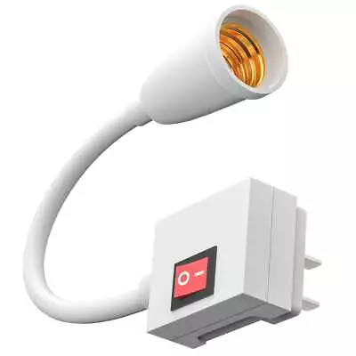 1/2/3pcs E26 E27 LED Light Bulb Lamp Holder Flexible Extension Adapter Socket US • $6.43