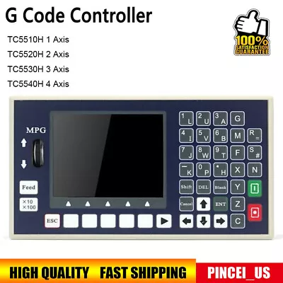 1 Axis /2Axis/3Axis/4 Axis CNC Controller System G Code Motion Controller Kit • $126.68