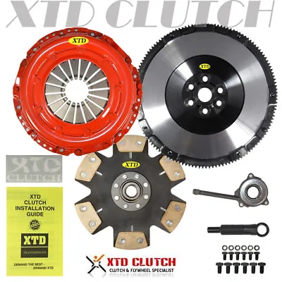 Xtd Stage 3 Clutch & 12lbs Flywheel Kit Fits Vw Beetle Golf Jetta Tt 1.8t 6 Spd • $324.45