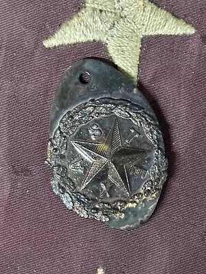 Rare Civil War Confederate Csa Texas Star Officer Badge Insignia • $30