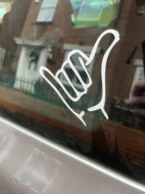 £3.99 • Buy Shaka/ Hang Loose/ Surfing/ Sticker/ Vinyl Decal.
