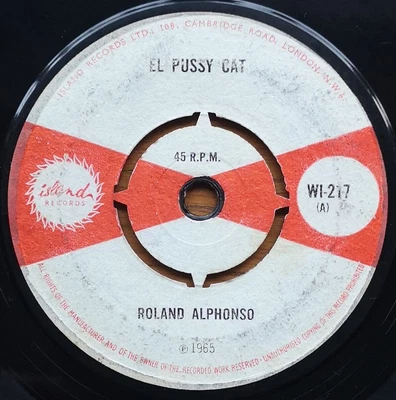 £12 • Buy EL PUSSY CAT - ROLAND ALPHONSO ( Boss DJ - Ska/Jazz Instrumental ) CLUB SKA