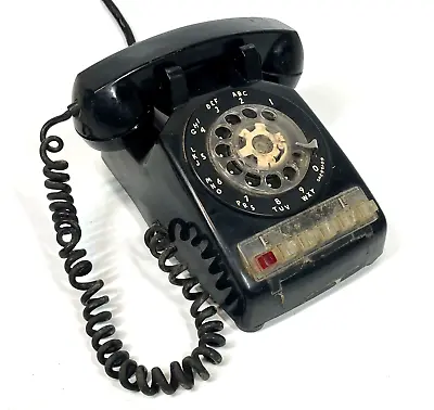 Vintage 1967 Western Electric Rotary Multi-Line Business Telephone 565HK Black • $47.99