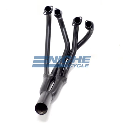 $362.95 • Buy Honda CB750 Black 2.5  4-Into-2-to-1 Exhaust Header Head Pipes